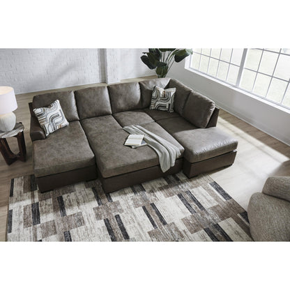 Signature Design by Ashley Castille Way PC6270308 Oversized Accent Ottoman - American Furniture of Slidell