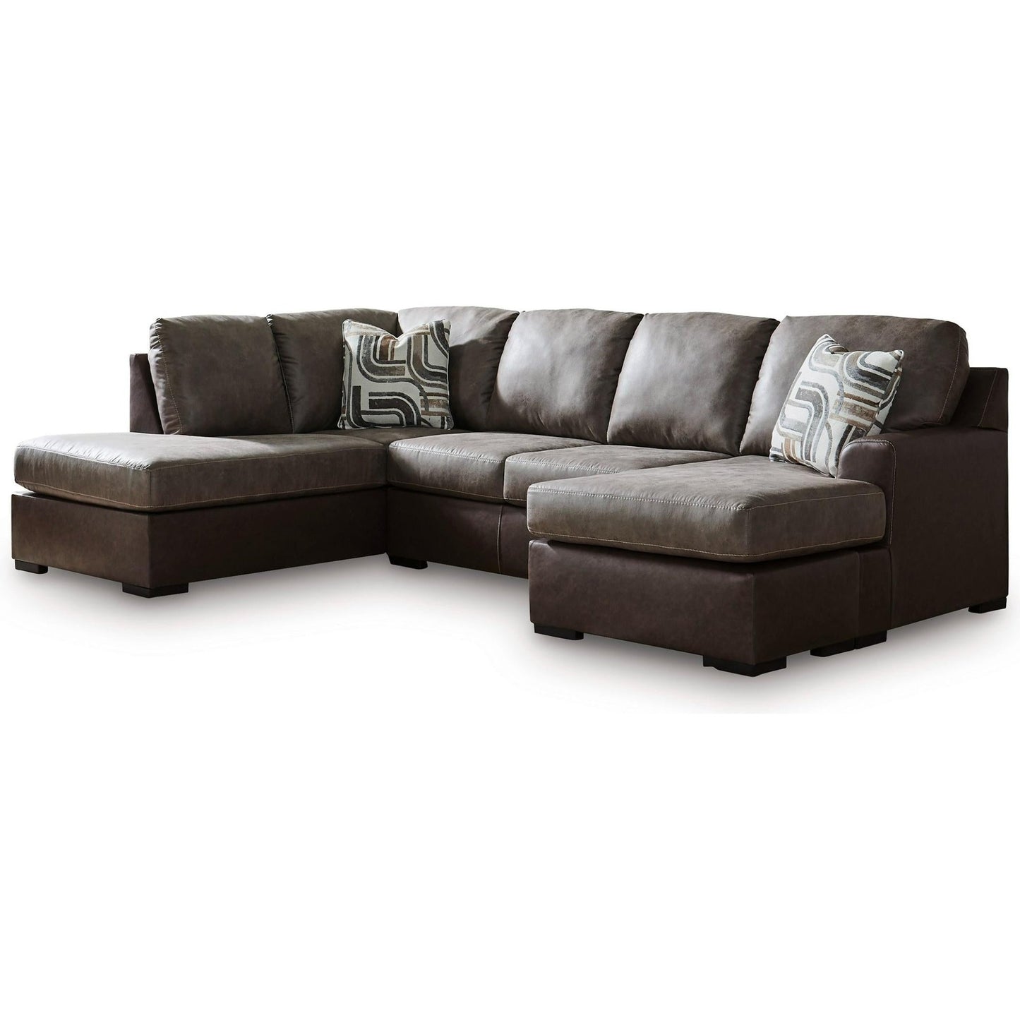 Signature Design by Ashley Castille Way PC62703S1 2 pc Sectional with Chaise - American Furniture of Slidell