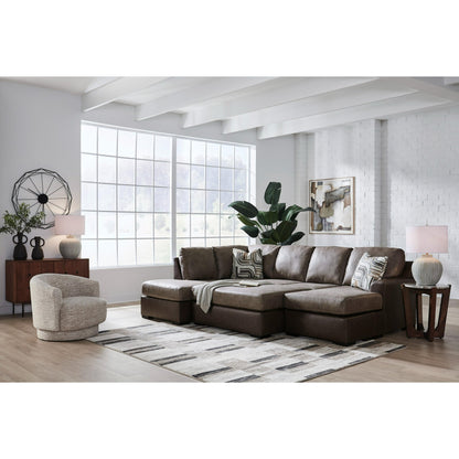 Signature Design by Ashley Castille Way PC62703S1 2 pc Sectional with Chaise - American Furniture of Slidell