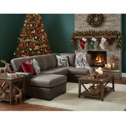 Signature Design by Ashley Castille Way PC62703S4 2 pc Sleeper Sectional with Chaise - American Furniture of Slidell