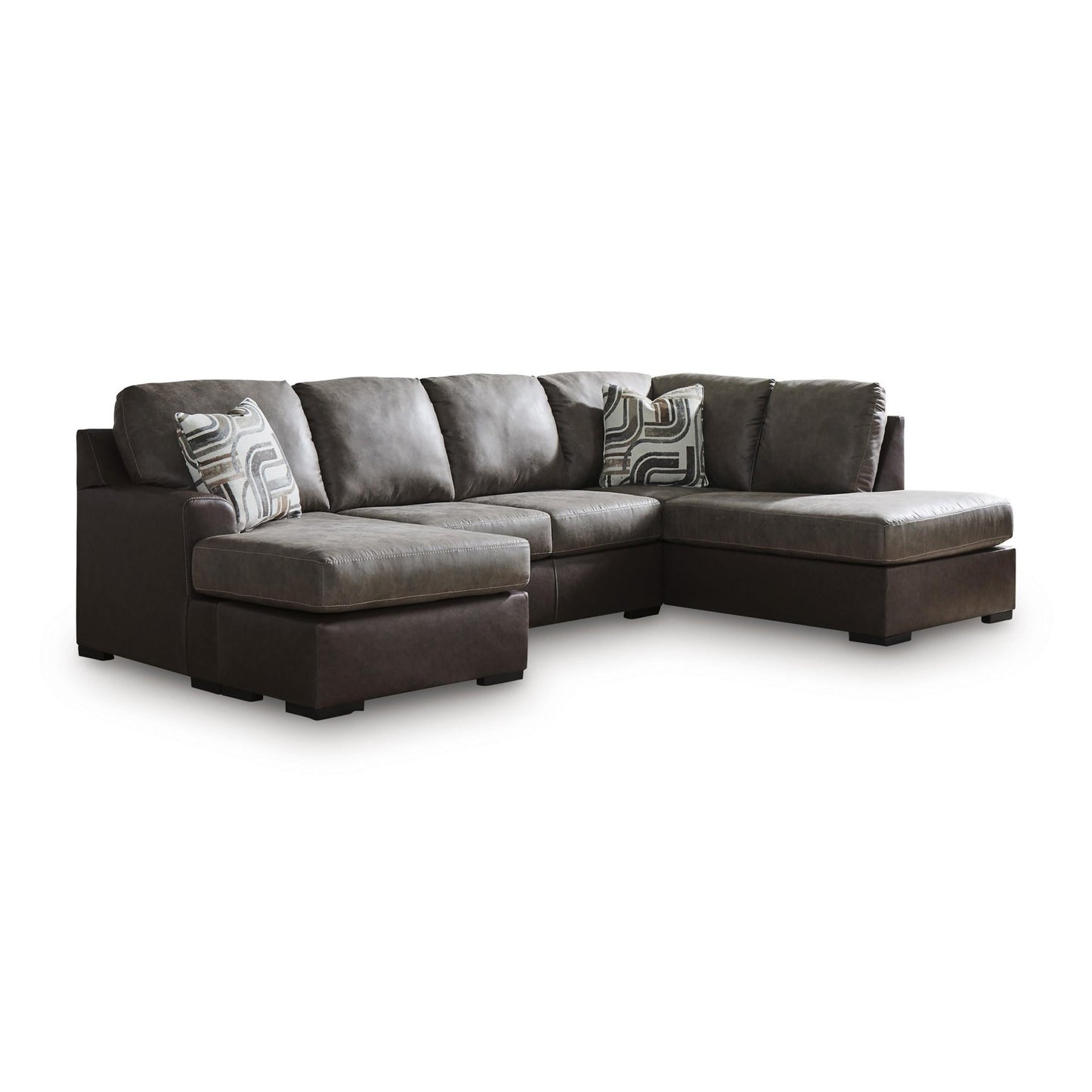 Signature Design by Ashley Castille Way PC62703S5 2 pc Sleeper Sectional with Chaise - American Furniture of Slidell