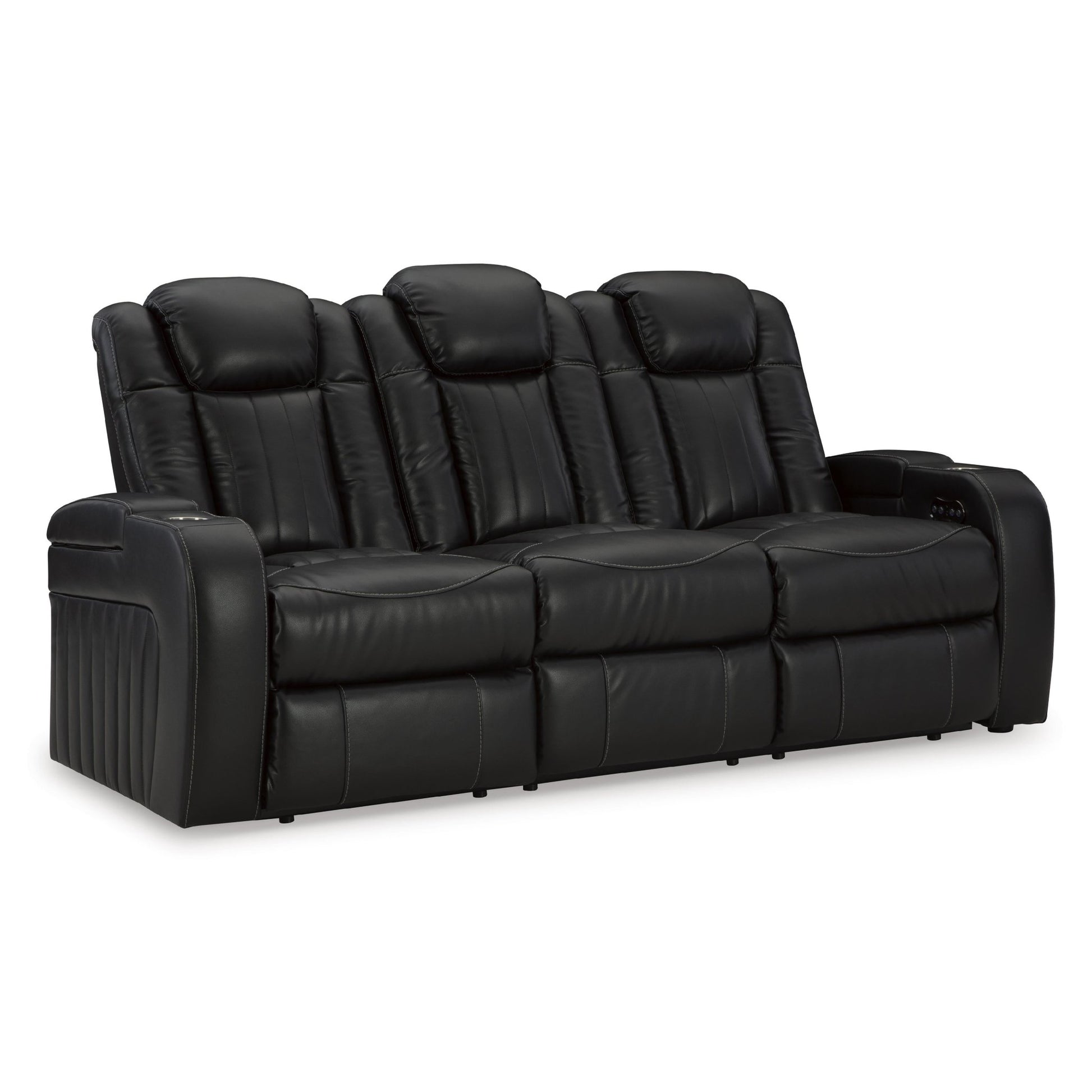 Signature Design by Ashley Caveman 90703U2 3 pc Power Reclining Living Room Set - American Furniture of Slidell