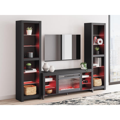 Signature Design by Ashley Cayberry W2721W2 3 pc Entertainment Center with Electric Fireplace - American Furniture of Slidell