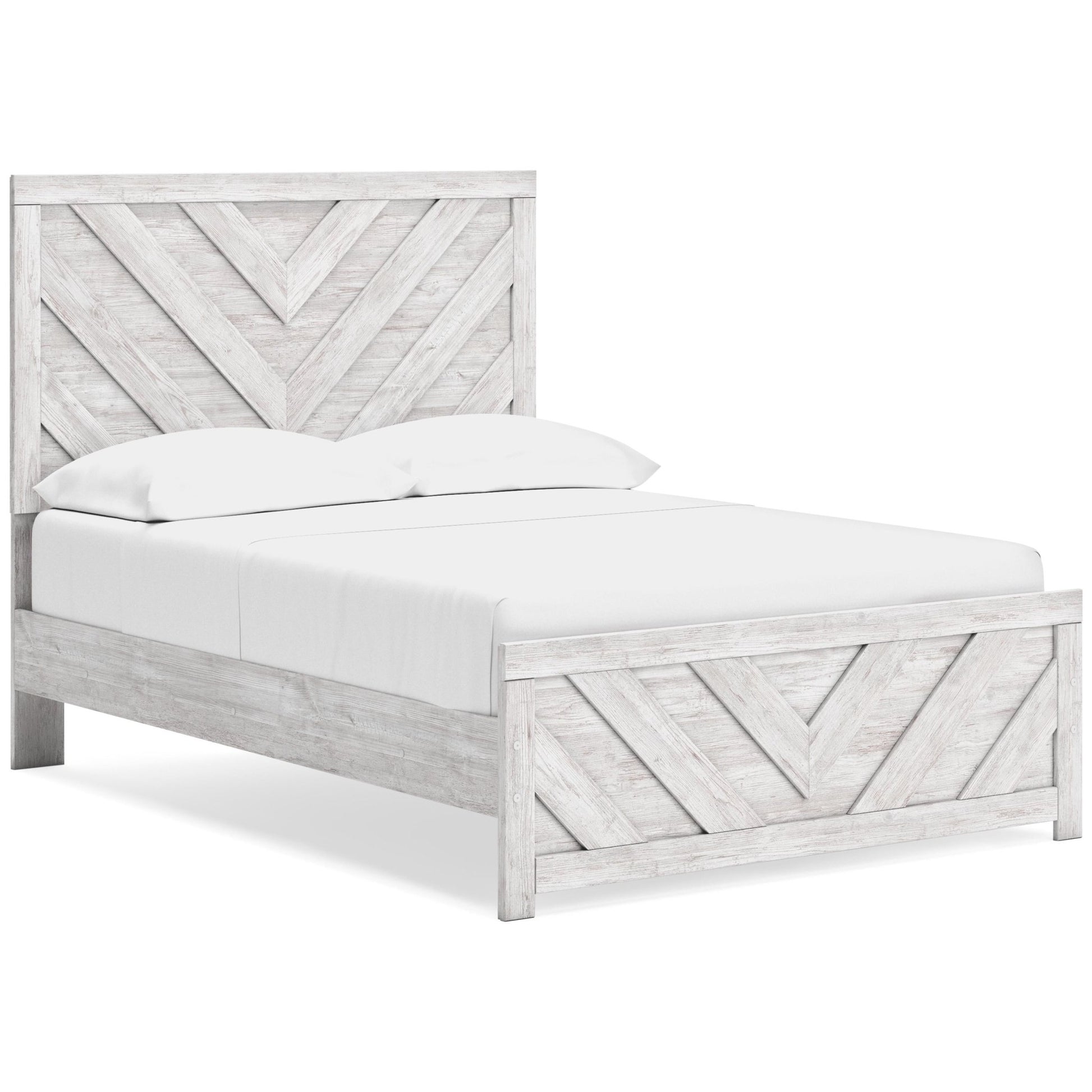 Signature Design by Ashley Cayboni B3788B14 6 pc Full Panel Bedroom Set - American Furniture of Slidell