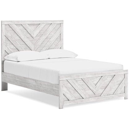 Signature Design by Ashley Cayboni B3788B14 6 pc Full Panel Bedroom Set - American Furniture of Slidell