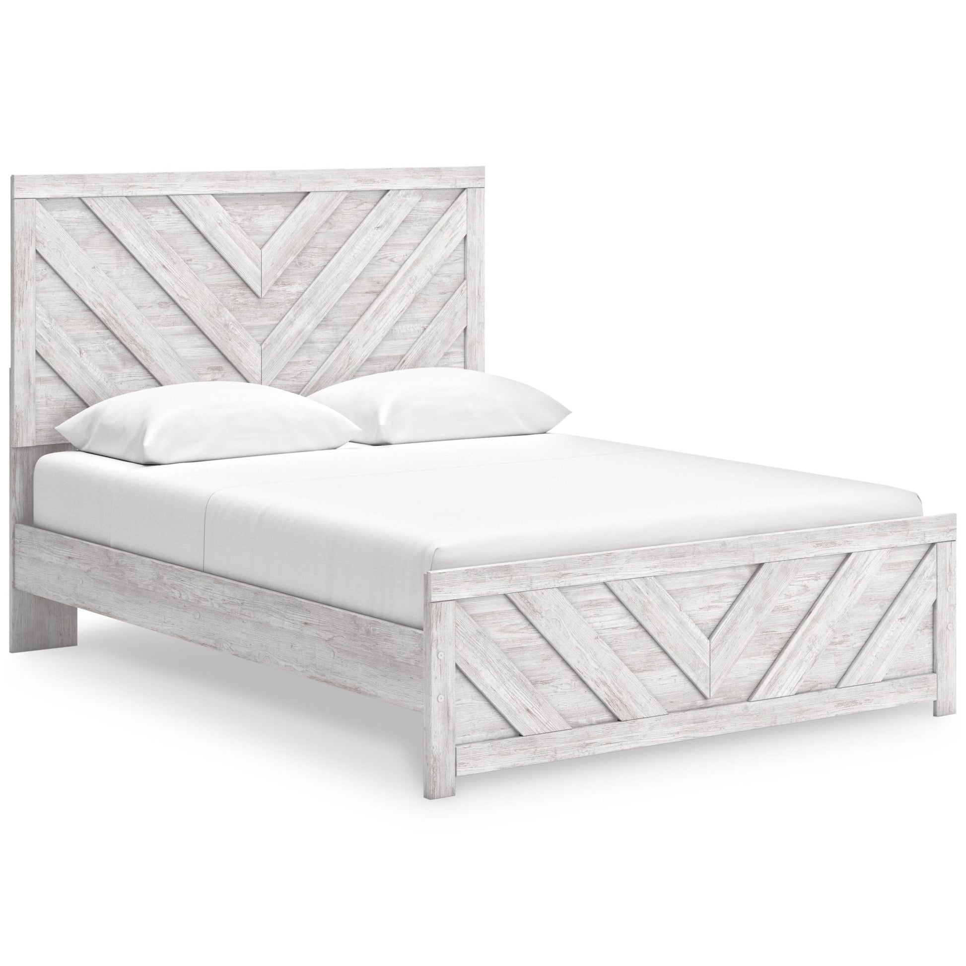 Signature Design by Ashley Cayboni B3788B8 6 pc Queen Panel Bedroom Set - American Furniture of Slidell