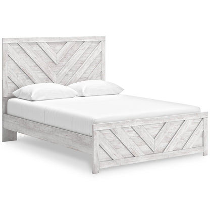 Signature Design by Ashley Cayboni B3788B8 6 pc Queen Panel Bedroom Set - American Furniture of Slidell