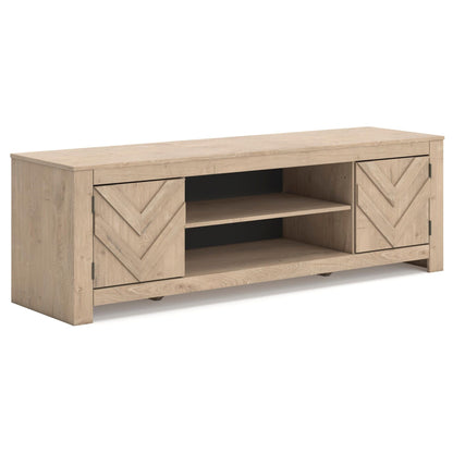 Signature Design by Ashley Cayboni W3787 - 68 LG TV Stand with Fireplace Option - American Furniture of Slidell