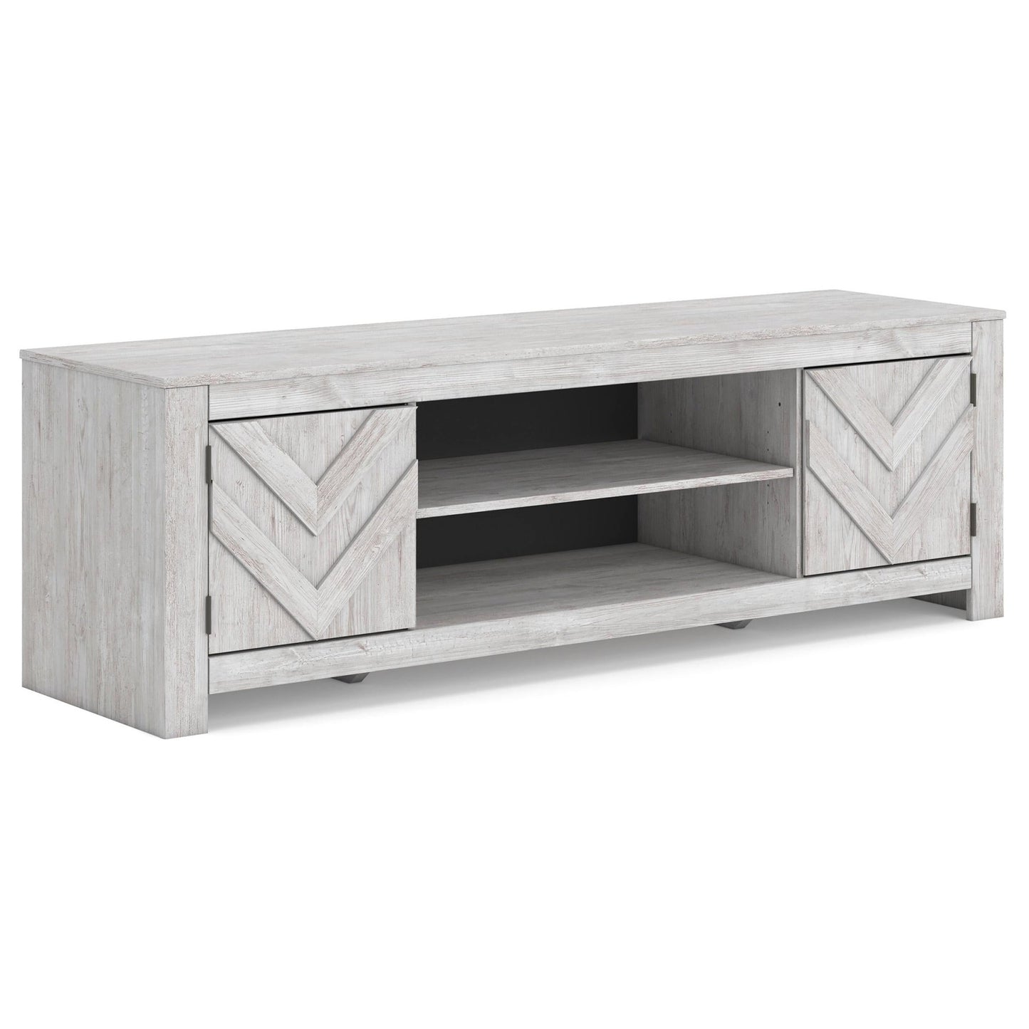 Signature Design by Ashley Cayboni W3788 - 68 LG TV Stand with Fireplace Option - American Furniture of Slidell