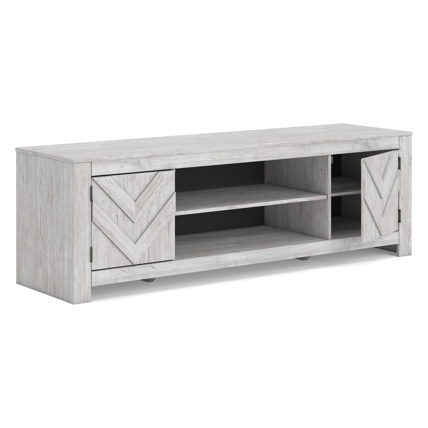 Signature Design by Ashley Cayboni W3788 - 68 LG TV Stand with Fireplace Option - American Furniture of Slidell