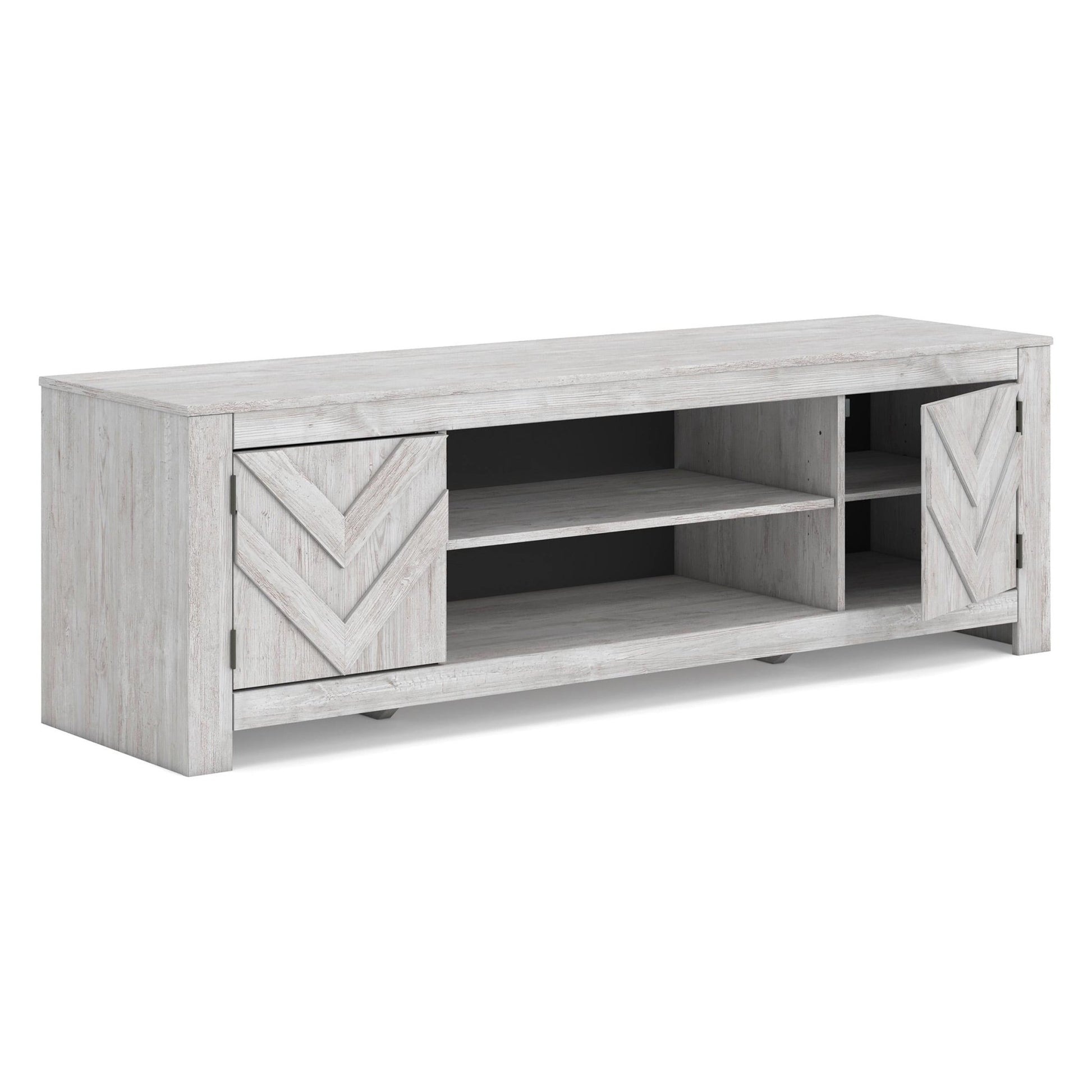 Signature Design by Ashley Cayboni W3788 - 68 LG TV Stand with Fireplace Option - American Furniture of Slidell
