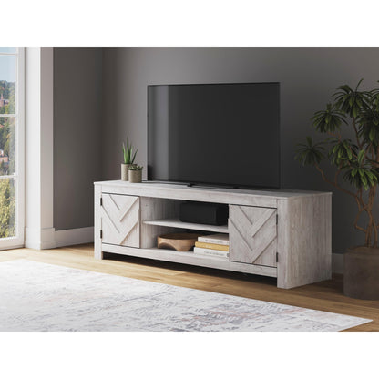Signature Design by Ashley Cayboni W3788 - 68 LG TV Stand with Fireplace Option - American Furniture of Slidell