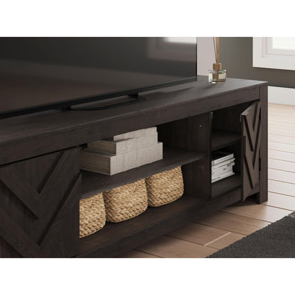 Signature Design by Ashley Cayboni W3789 - 68 LG TV Stand with Fireplace Option - American Furniture of Slidell