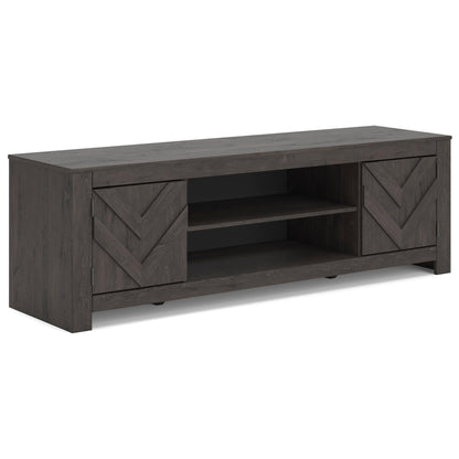 Signature Design by Ashley Cayboni W3789 - 68 LG TV Stand with Fireplace Option - American Furniture of Slidell