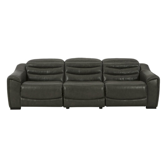 Signature Design by Ashley Center Line U63404S5 3 pc Power Reclining Sectional - American Furniture of Slidell