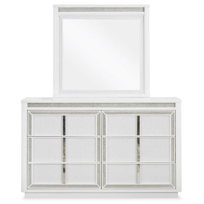 Signature Design by Ashley Chalanna B822B1 Dresser and Mirror - American Furniture of Slidell