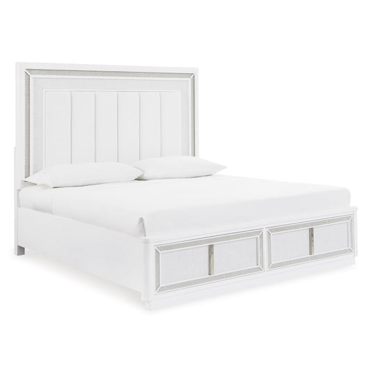 Signature Design by Ashley Chalanna B822B5 California King Upholstered Storage Bed - American Furniture of Slidell