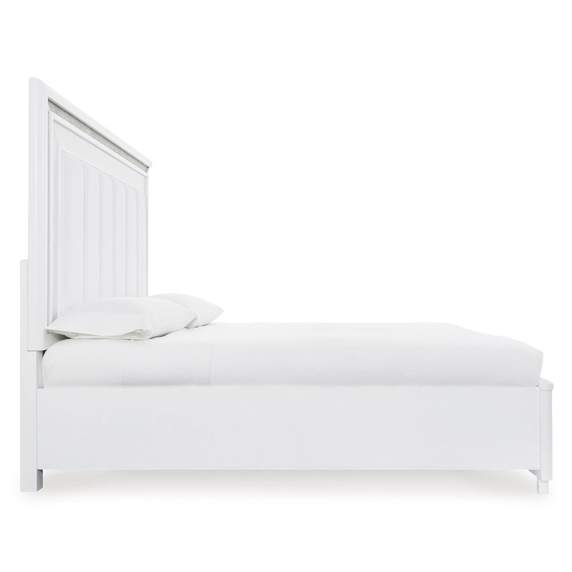 Signature Design by Ashley Chalanna B822B5 California King Upholstered Storage Bed - American Furniture of Slidell