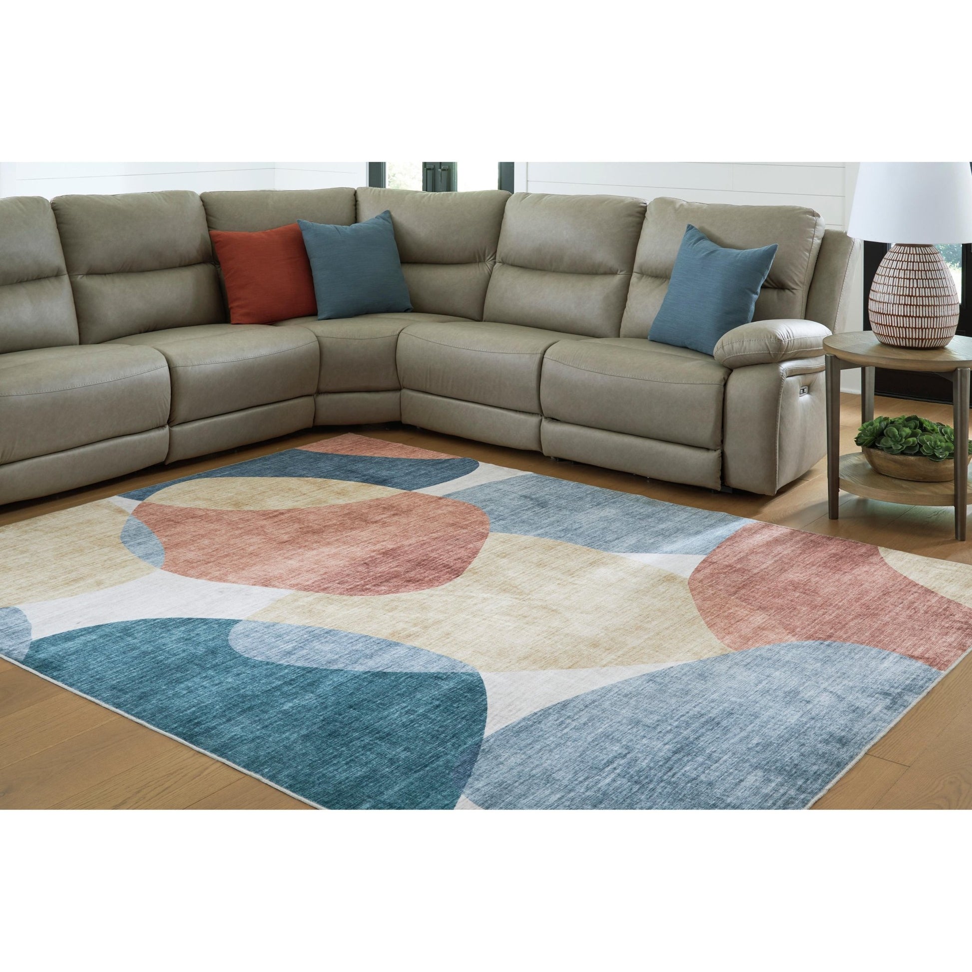 Signature Design by Ashley Chanleigh R407371 Washable Large Rug - American Furniture of Slidell