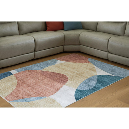 Signature Design by Ashley Chanleigh R407372 Washable Medium Rug - American Furniture of Slidell