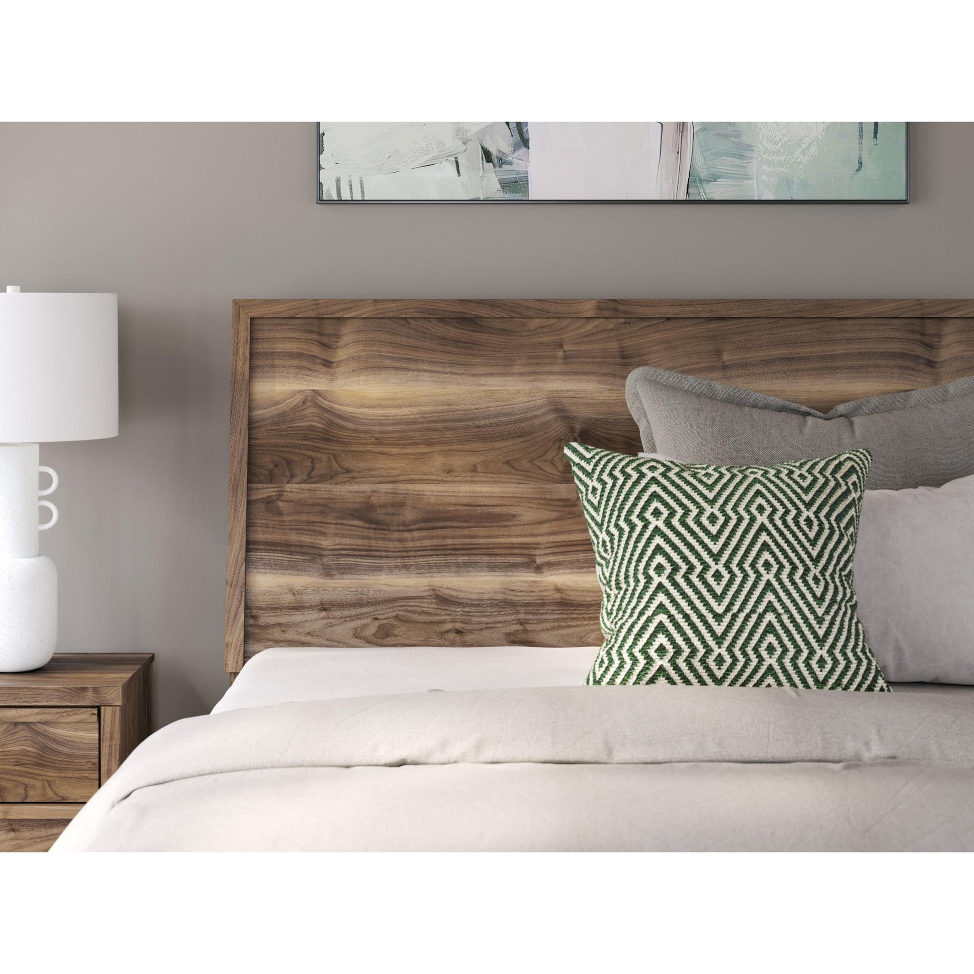 Signature Design by Ashley Chirason PCB3367 - 57 Queen Panel Headboard - American Furniture of Slidell