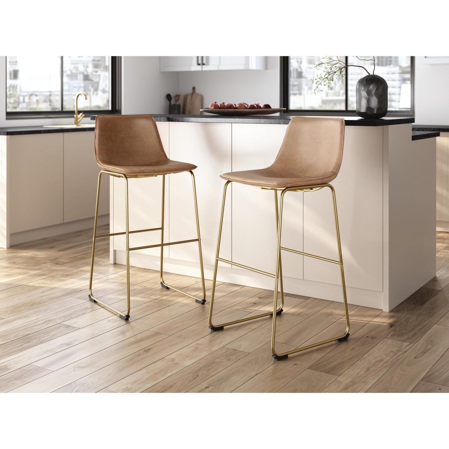 Signature Design by Ashley Ciabori PCD373 - 230 Tall Upholstered Barstool - American Furniture of Slidell
