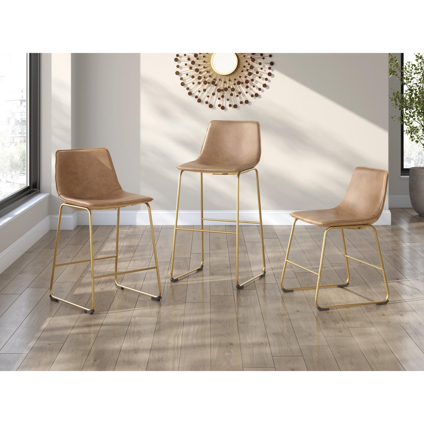 Signature Design by Ashley Ciabori PCD373 - 324 Upholstered Barstool - American Furniture of Slidell