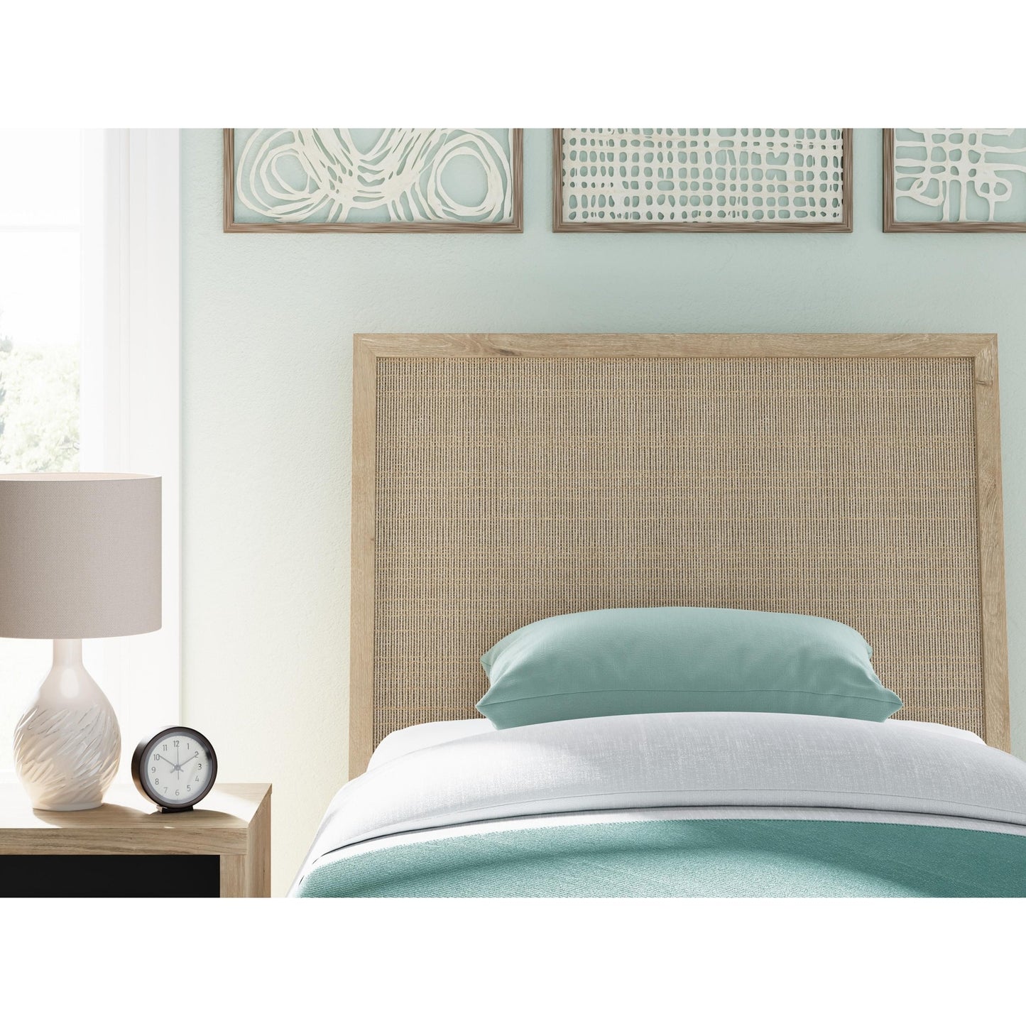 Signature Design by Ashley Cielden B1199 - 53 Twin Panel Headboard - American Furniture of Slidell