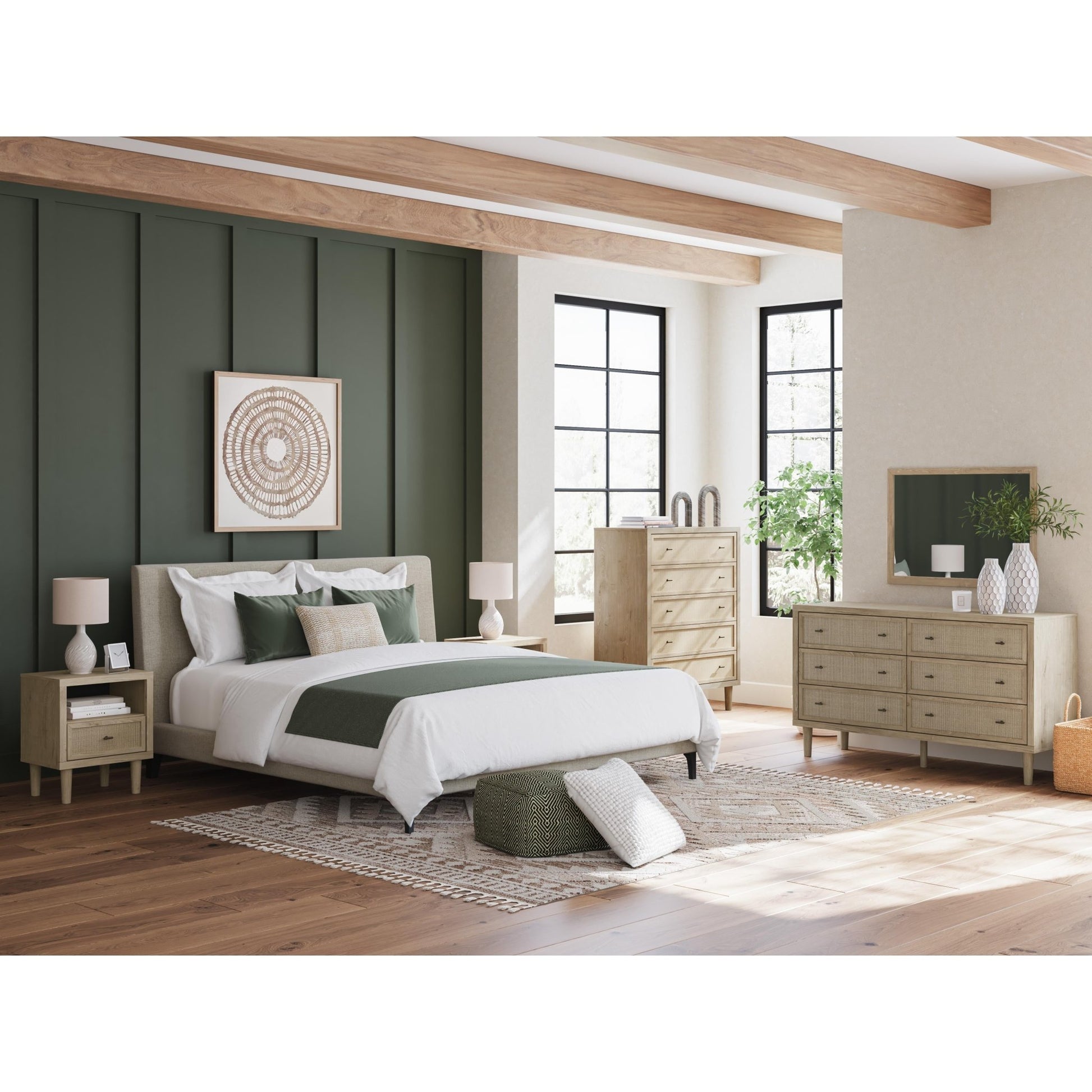Signature Design by Ashley Cielden B1199B1 Dresser and Mirror - American Furniture of Slidell