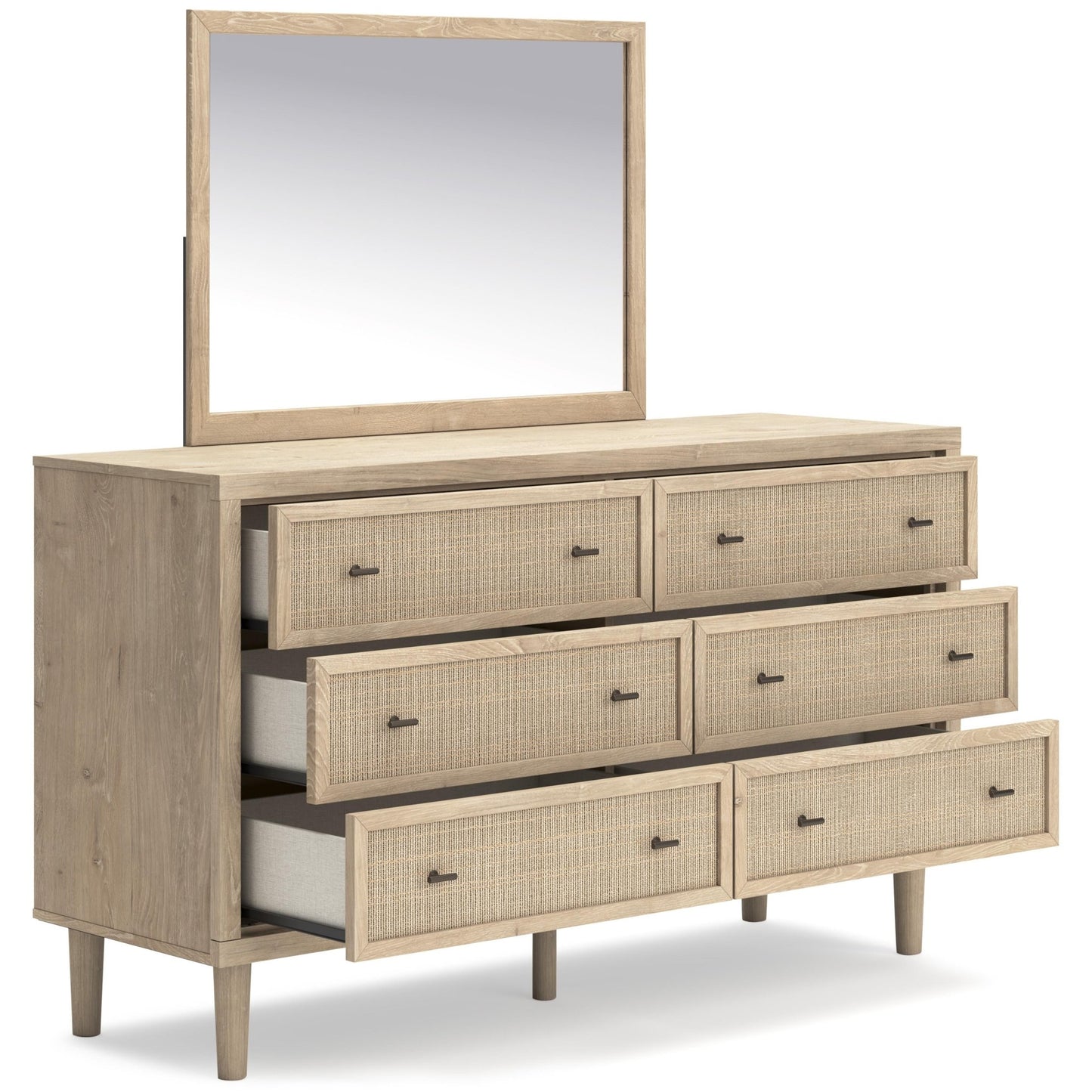 Signature Design by Ashley Cielden B1199B1 Dresser and Mirror - American Furniture of Slidell