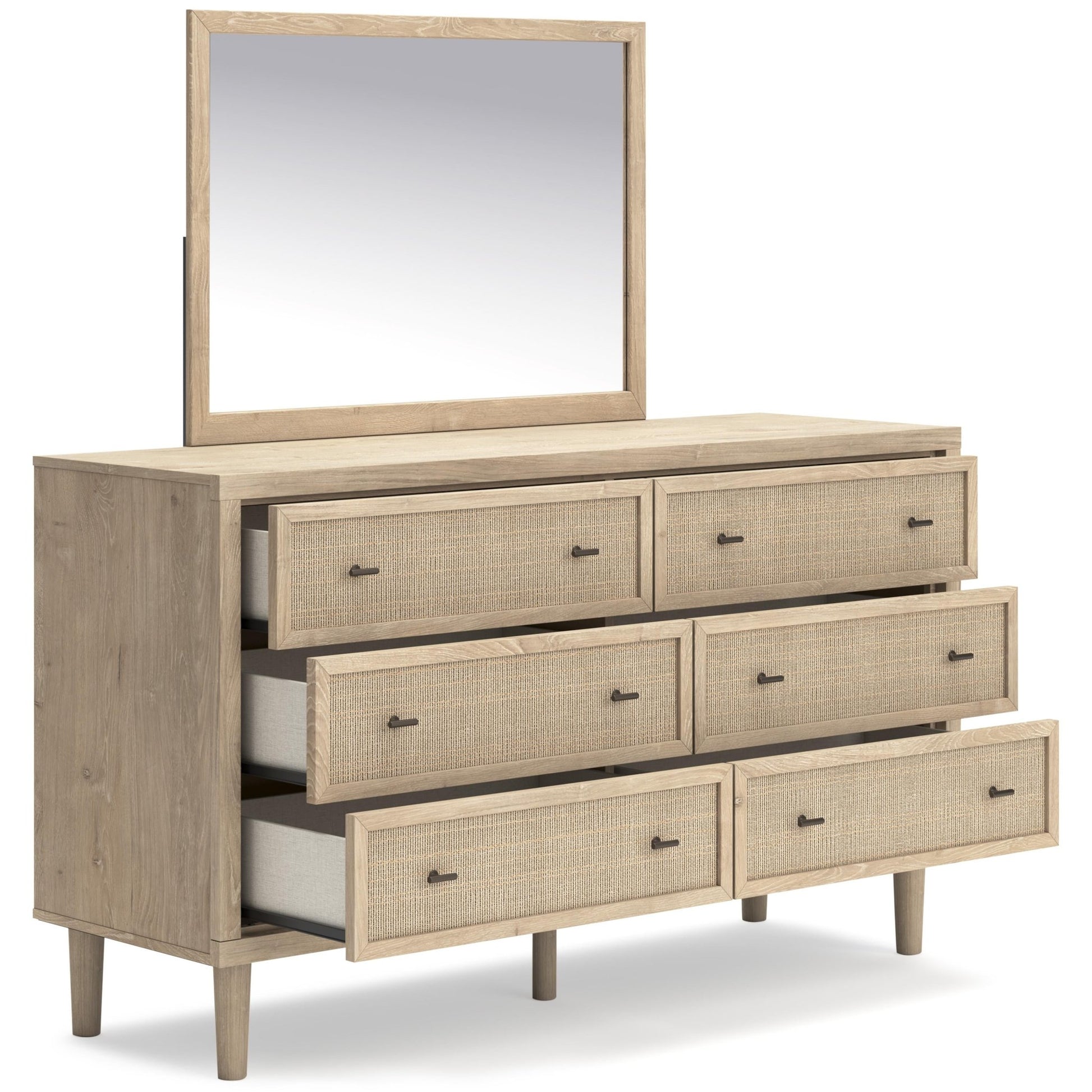 Signature Design by Ashley Cielden B1199B1 Dresser and Mirror - American Furniture of Slidell