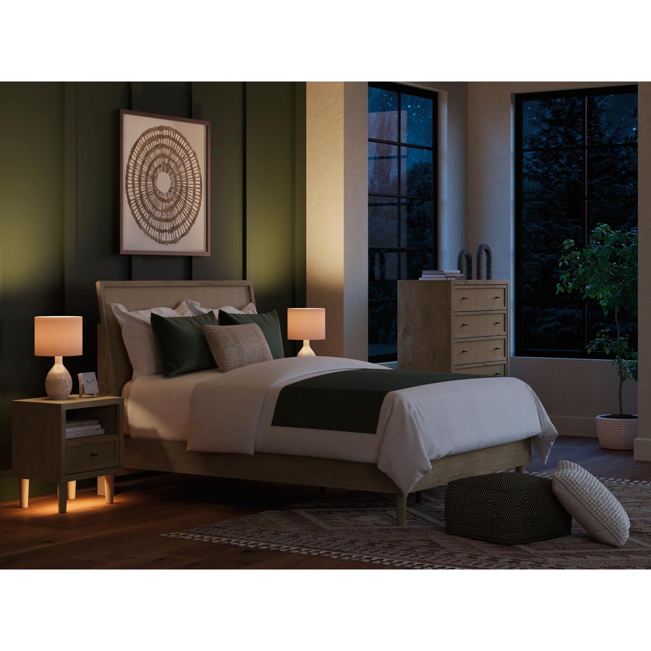 Signature Design by Ashley Cielden B1199B16 6 pc Queen Panel Bedroom Set - American Furniture of Slidell