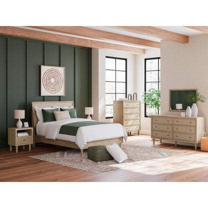 Signature Design by Ashley Cielden B1199B16 6 pc Queen Panel Bedroom Set - American Furniture of Slidell