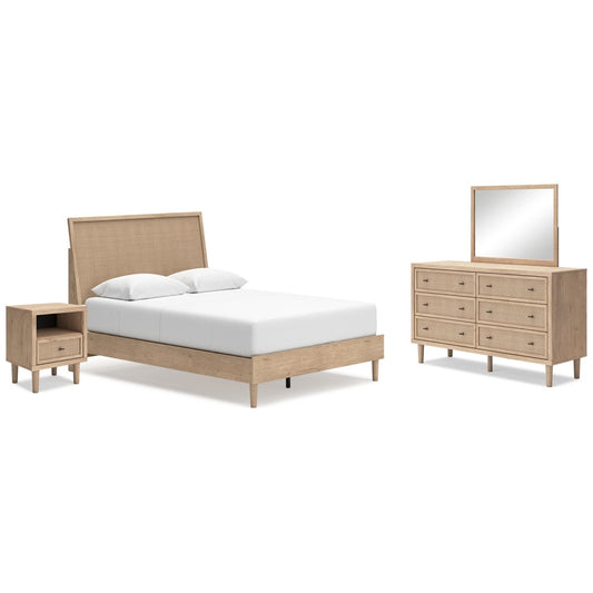 Signature Design by Ashley Cielden B1199B16 6 pc Queen Panel Bedroom Set - American Furniture of Slidell