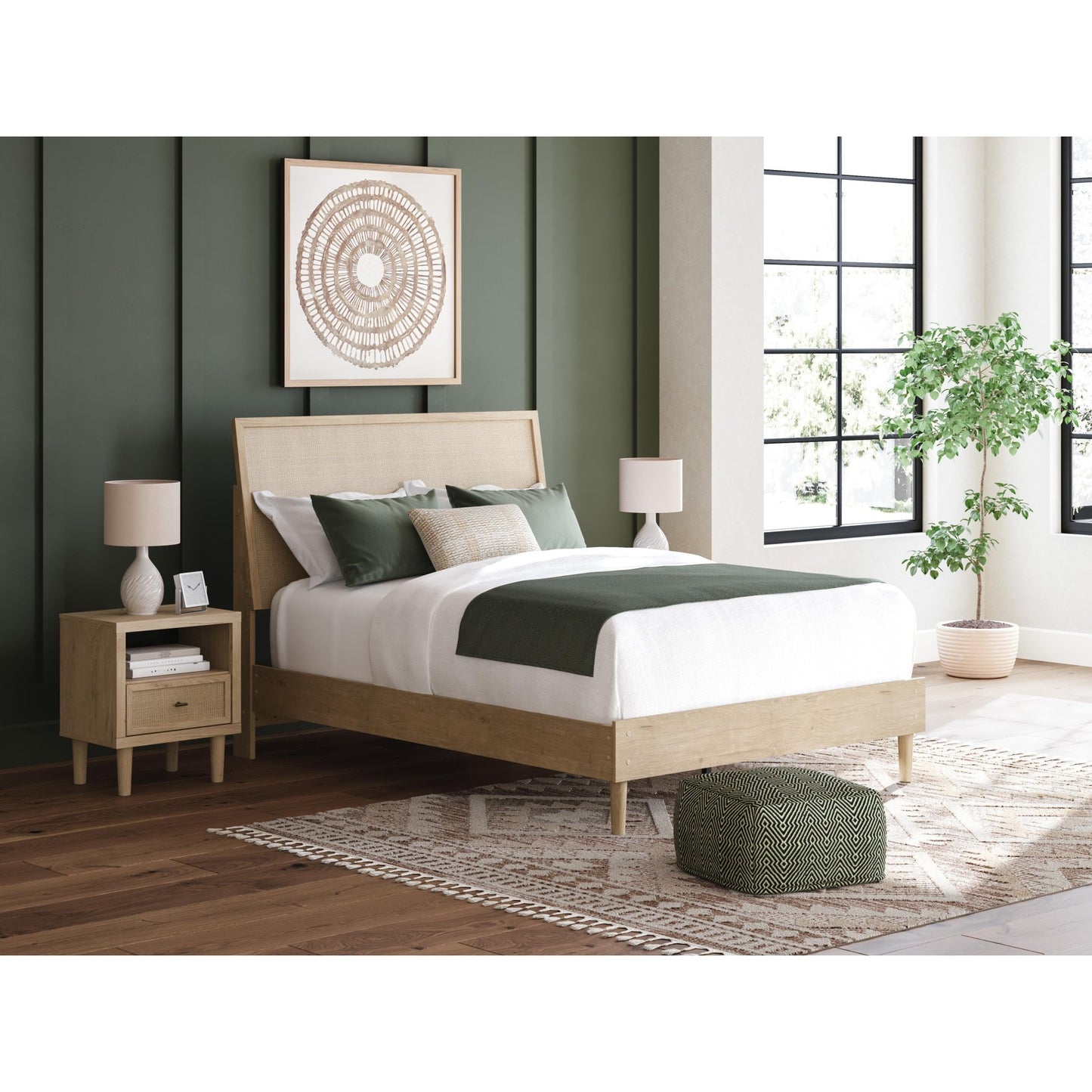 Signature Design by Ashley Cielden B1199B3 Queen Panel Bed - American Furniture of Slidell