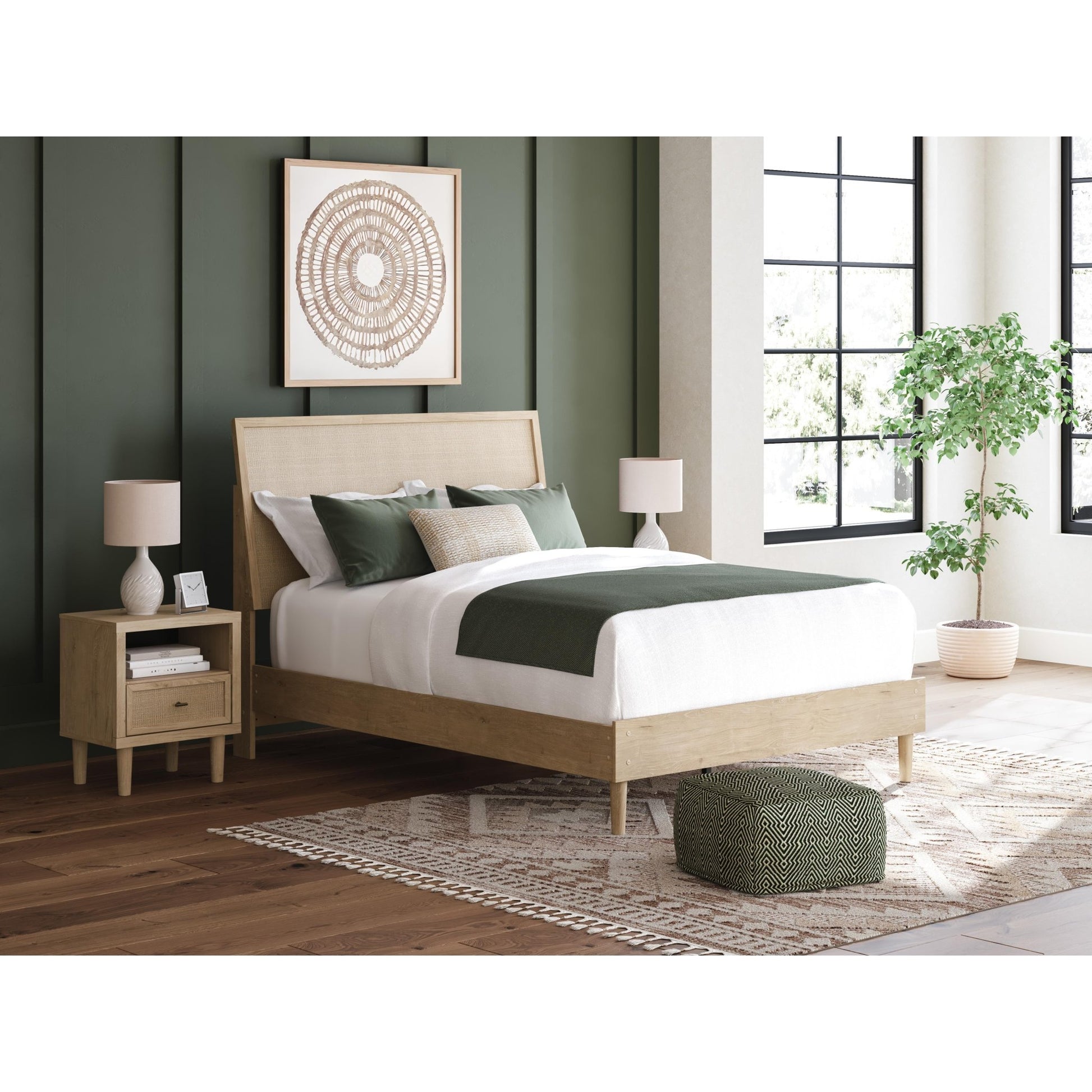 Signature Design by Ashley Cielden B1199B3 Queen Panel Bed - American Furniture of Slidell