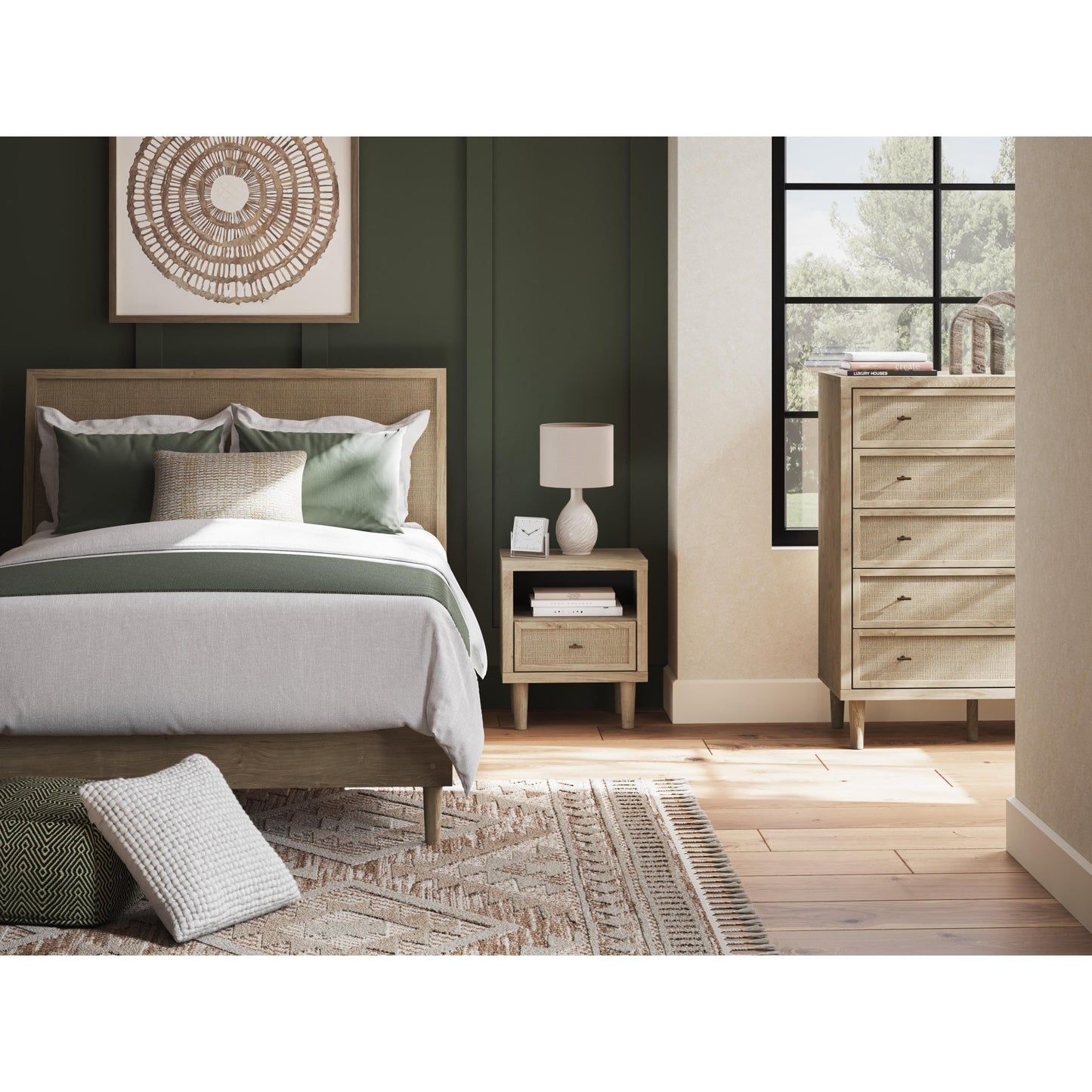 Signature Design by Ashley Cielden B1199B3 Queen Panel Bed - American Furniture of Slidell