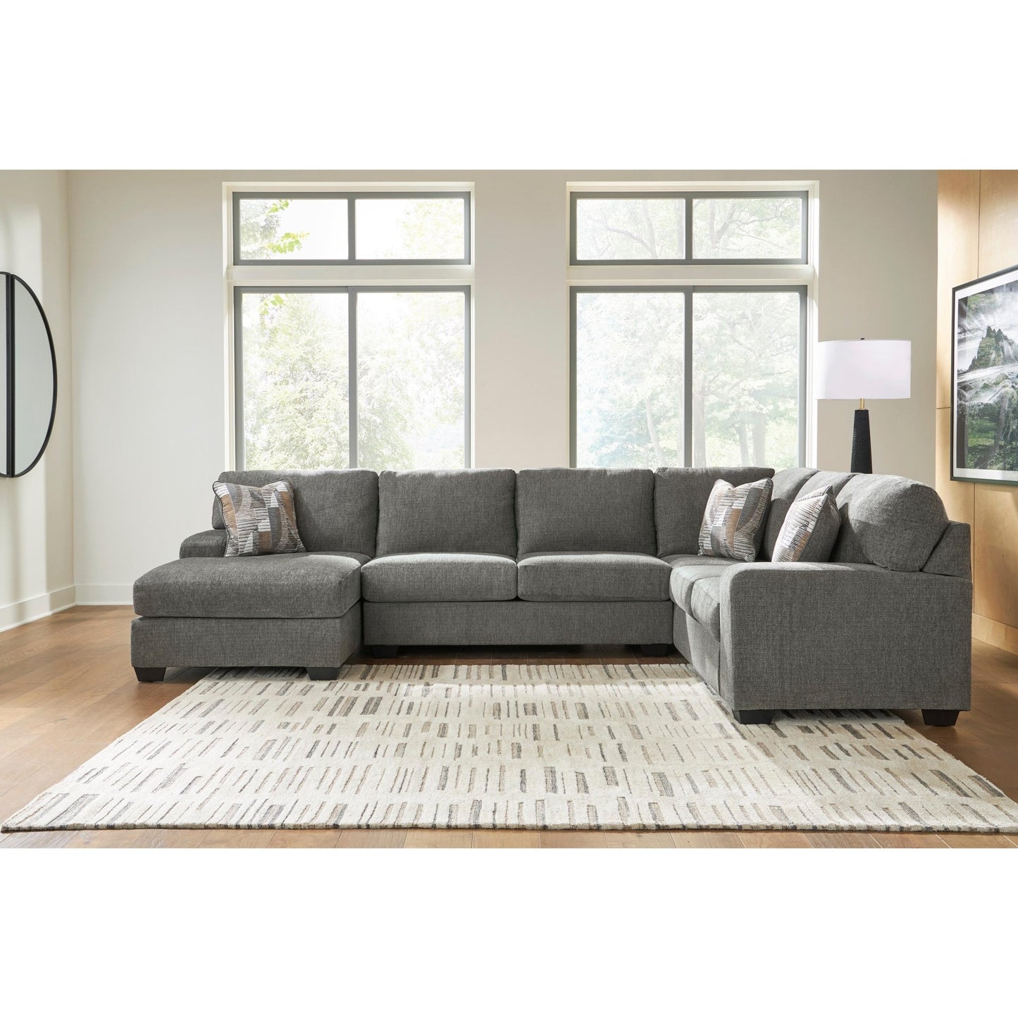Signature Design by Ashley Clarington PC48405S1 3 pc Sectional with Chaise - American Furniture of Slidell