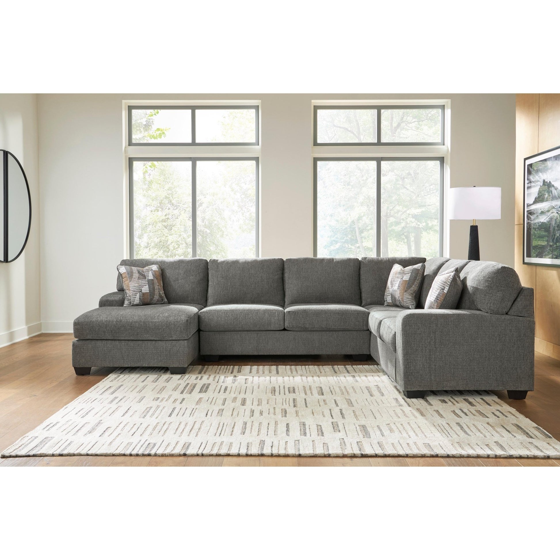 Signature Design by Ashley Clarington PC48405S1 3 pc Sectional with Chaise - American Furniture of Slidell