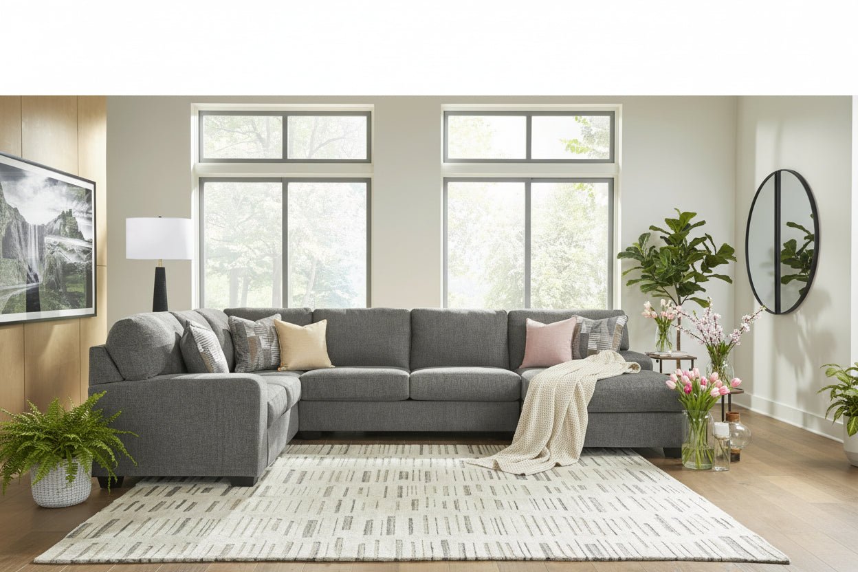 Signature Design by Ashley Clarington PC48405S2 3 pc Sectional with Chaise - American Furniture of Slidell