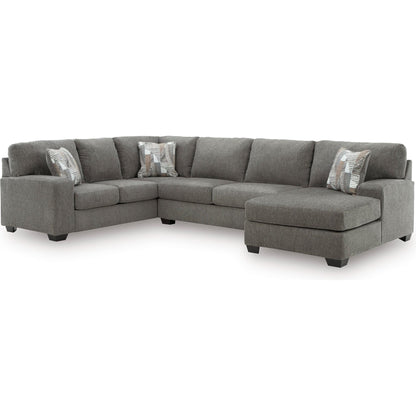 Signature Design by Ashley Clarington PC48405S2 3 pc Sectional with Chaise - American Furniture of Slidell