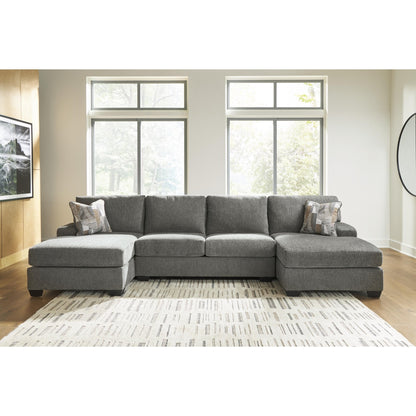 Signature Design by Ashley Clarington PC48405S3 3 pc Sectional with Double Chaise - American Furniture of Slidell