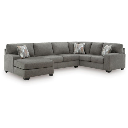 Signature Design by Ashley Clarington PC48405S5 3 pc Sleeper Sectional with Chaise - American Furniture of Slidell