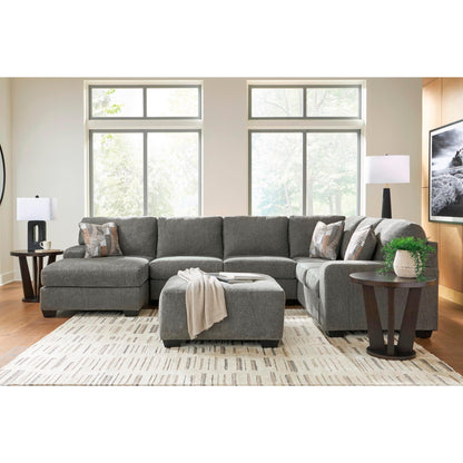 Signature Design by Ashley Clarington PC48405S5 3 pc Sleeper Sectional with Chaise - American Furniture of Slidell