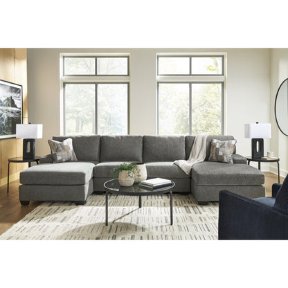 Signature Design by Ashley Clarington PC48405S7 3 pc Sleeper Sectional with Double Chaise - American Furniture of Slidell