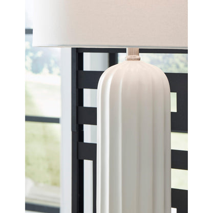 Signature Design by Ashley Clarkland L177974 Ceramic Table Lamp - American Furniture of Slidell