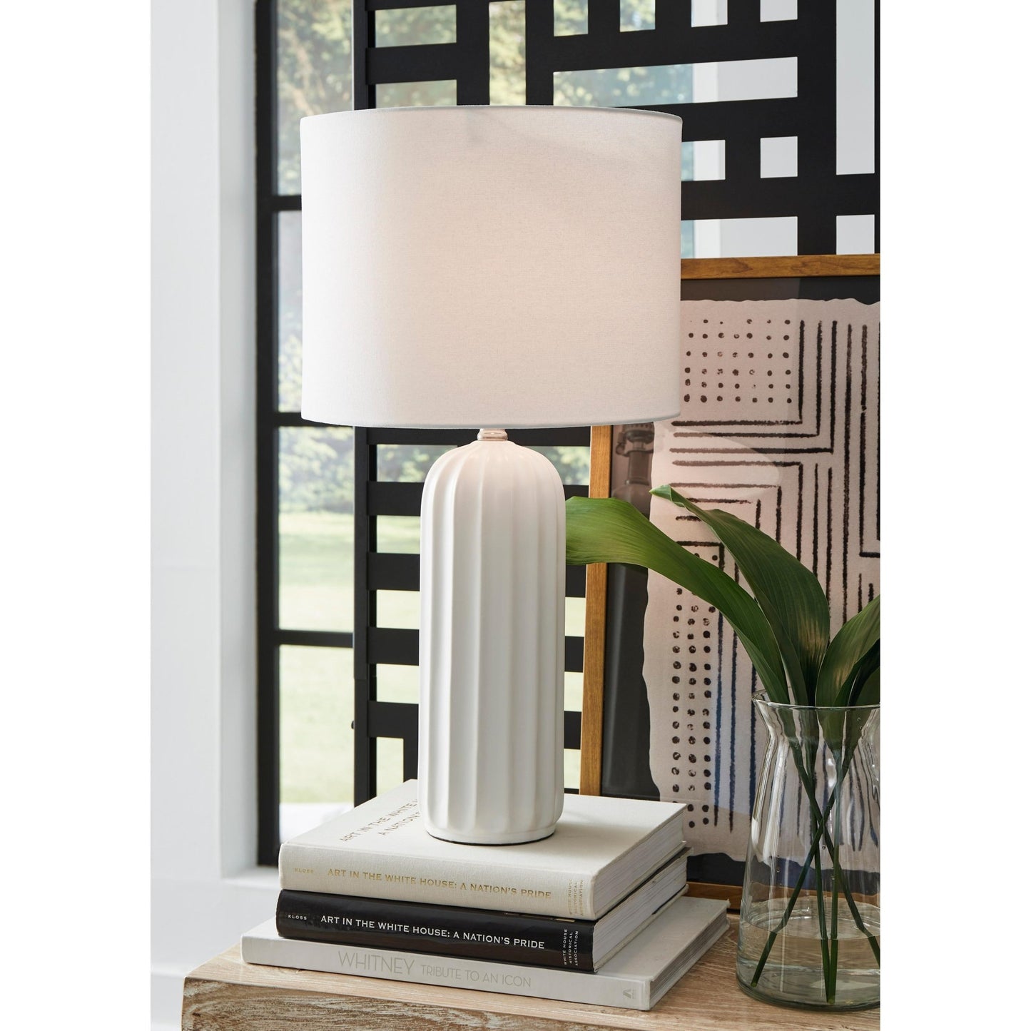 Signature Design by Ashley Clarkland L177974 Ceramic Table Lamp - American Furniture of Slidell