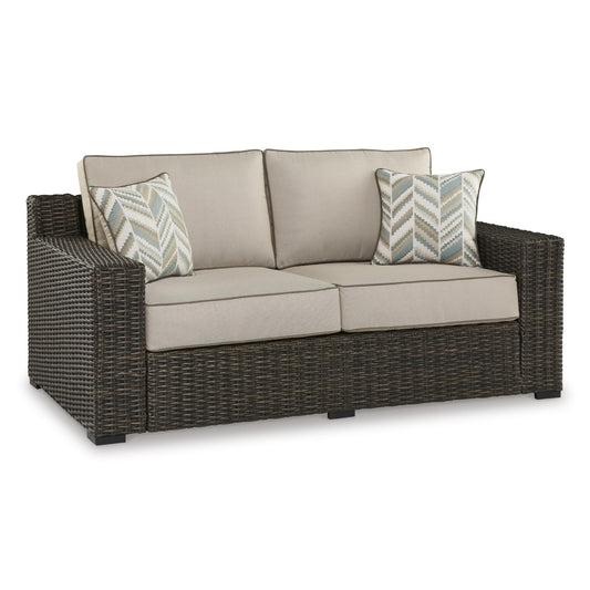 Signature Design by Ashley Coastline Bay P784 - 835 Loveseat with Cushion - American Furniture of Slidell