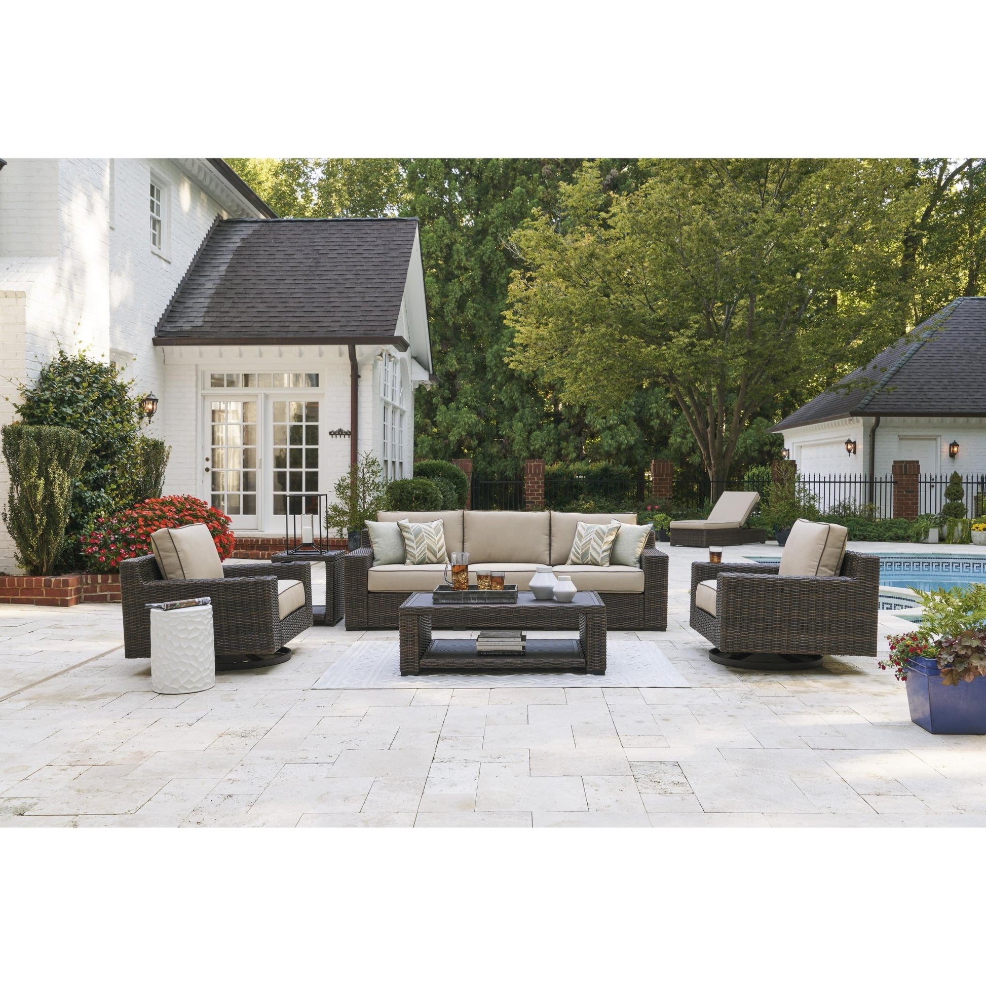 Signature Design by Ashley Coastline Bay P784 - 838 Sofa with Cushion - American Furniture of Slidell