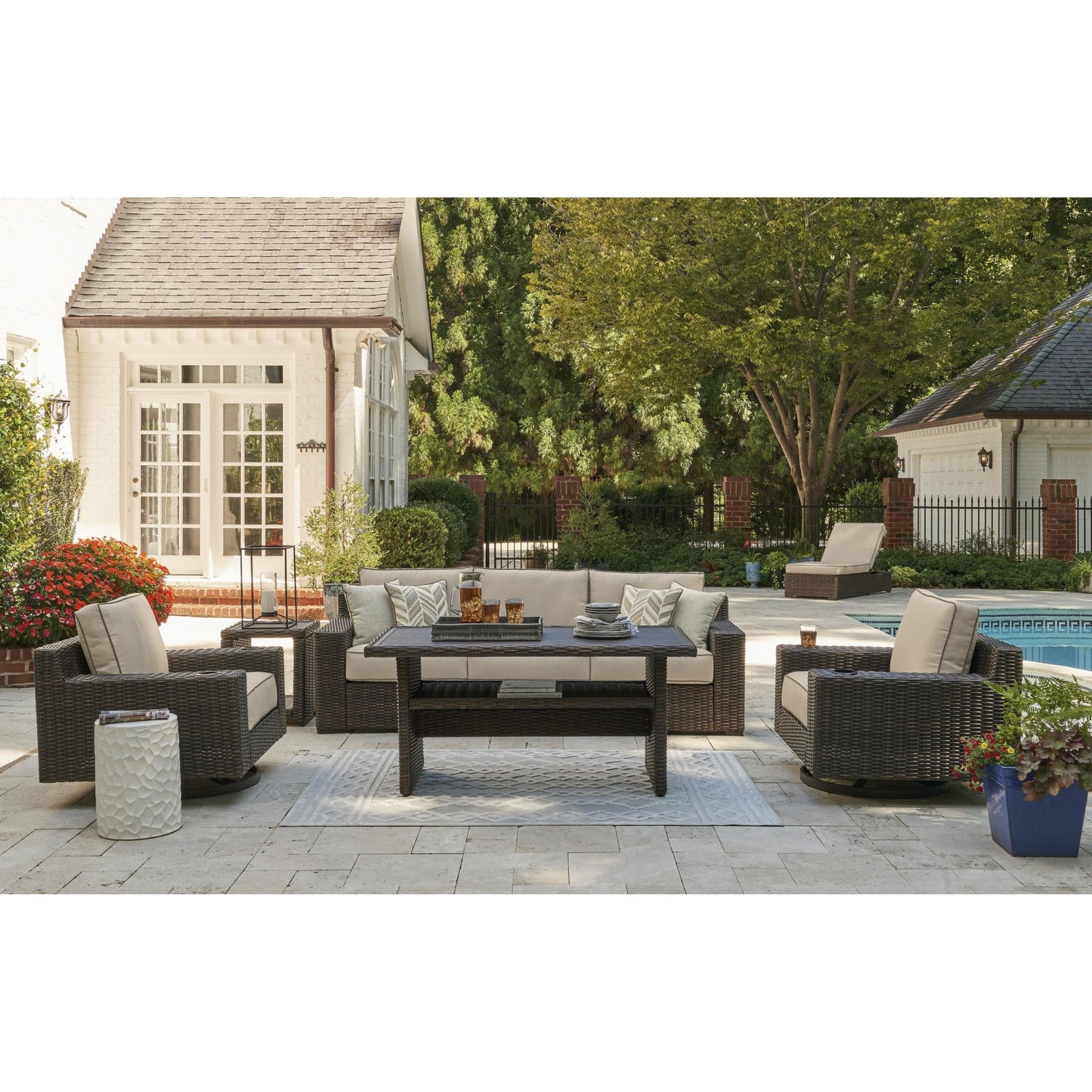 Signature Design by Ashley Coastline Bay P784 - 838 Sofa with Cushion - American Furniture of Slidell